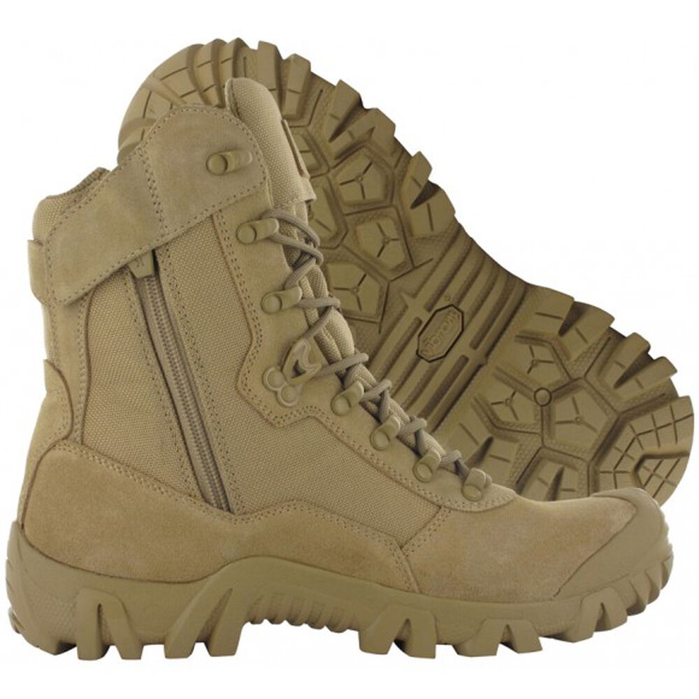 Vibram Sole Magnum Hawk 8.0 Desert Erkek Askeri Bot Kahverengi,UF0683542